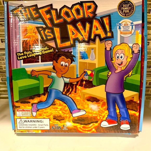 The Floor is Lava game for kids - Picture 1 of 3